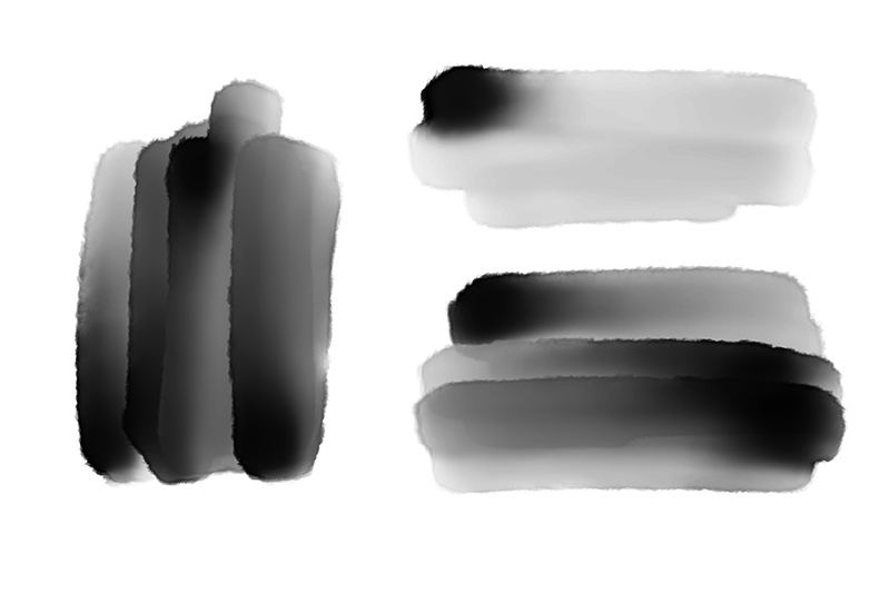 【印刷用】アルコールインクと水彩などのテクスチャ