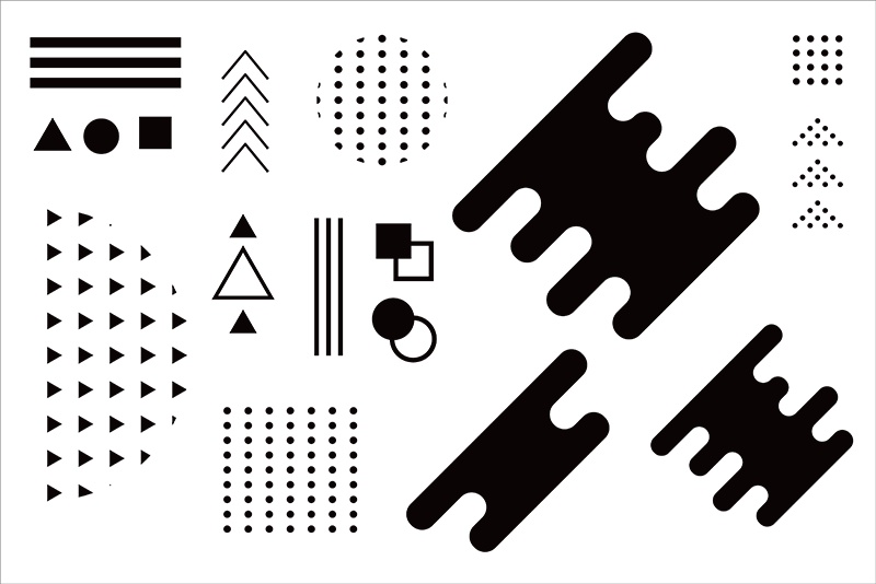 【印刷用】カラフルマーブル素材