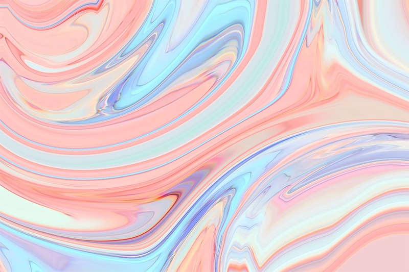 【印刷用】カラフルマーブル素材