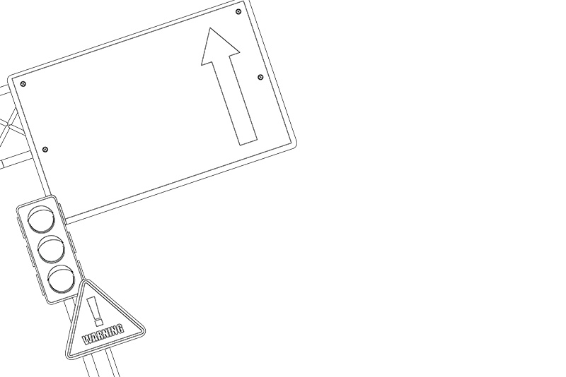 【印刷用】シティ・ポップイラスト素材