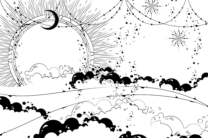 【印刷用】空想物語素材