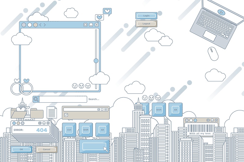 【印刷用】ガーリーポップ素材