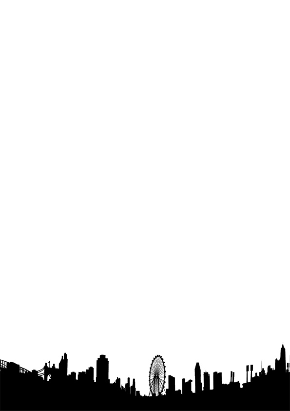 【印刷用】エモい空のイラスト素材