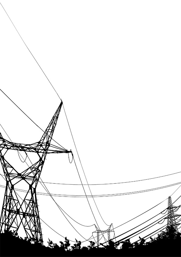 【印刷用】エモい空のイラスト素材