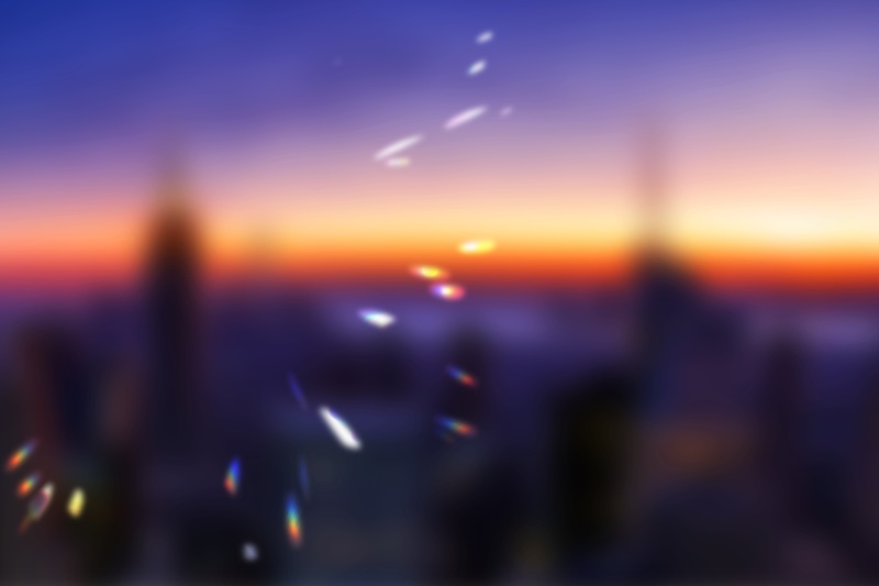 【印刷用】ぼかし写真素材(都会編)