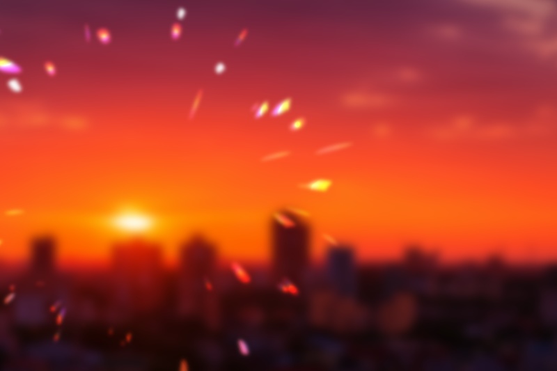 【印刷用】ぼかし写真素材(都会編)