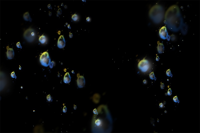 【印刷用】輝く光の素材(プリズム)