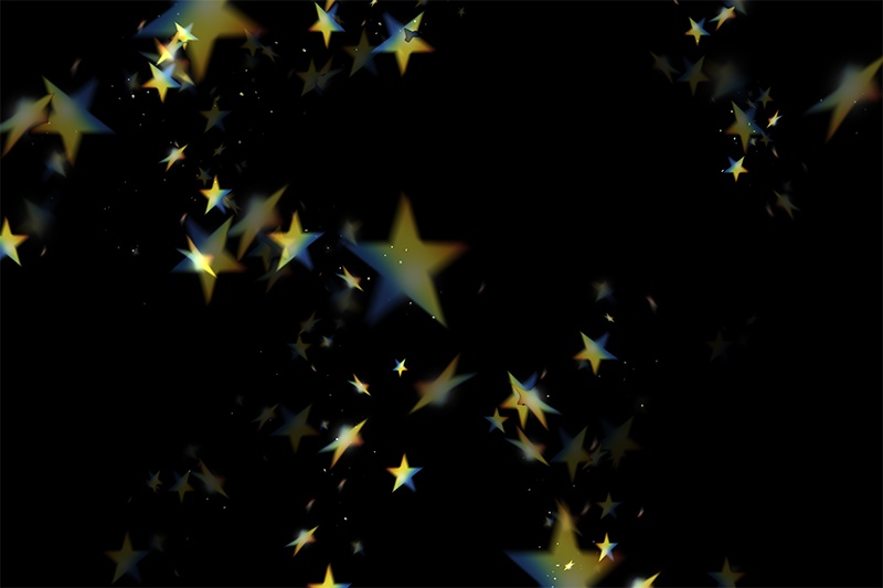 【印刷用】輝く光の素材(プリズム)