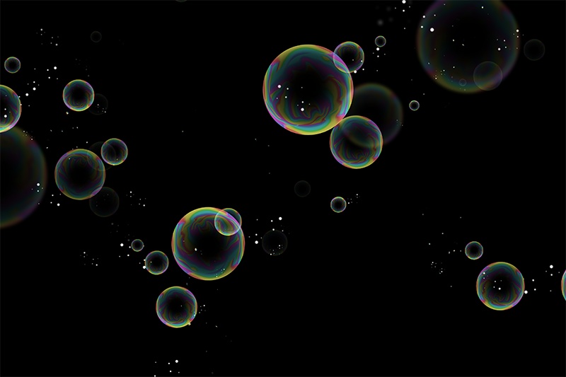 【印刷用】輝く光の素材(プリズム)