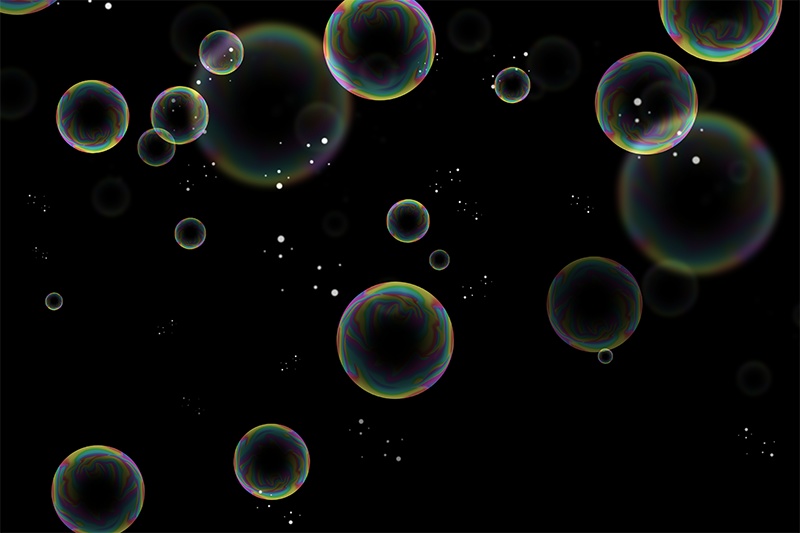 【印刷用】輝く光の素材(プリズム)