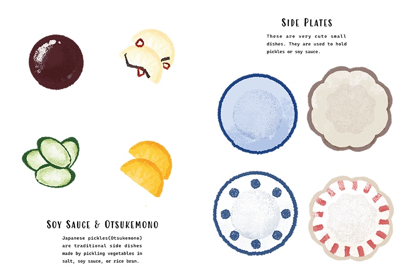 【印刷用】のっけ飯のイラスト素材「カスタマイズ素材」