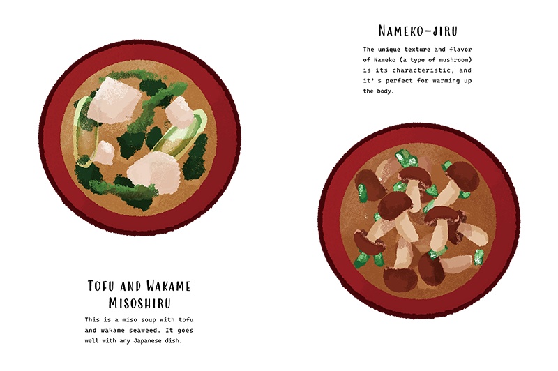 【印刷用】のっけ飯のイラスト素材「カスタマイズ素材」