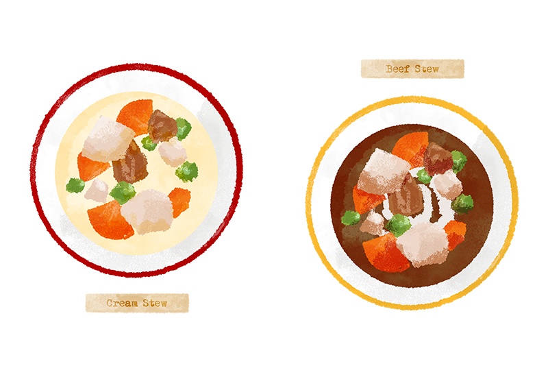 【印刷用】パンのイラスト素材「カスタマイズ素材」