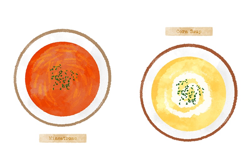 【印刷用】パンのイラスト素材「カスタマイズ素材」