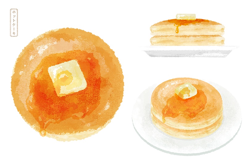 【印刷用】スイーツのイラスト素材「カスタマイズ素材」