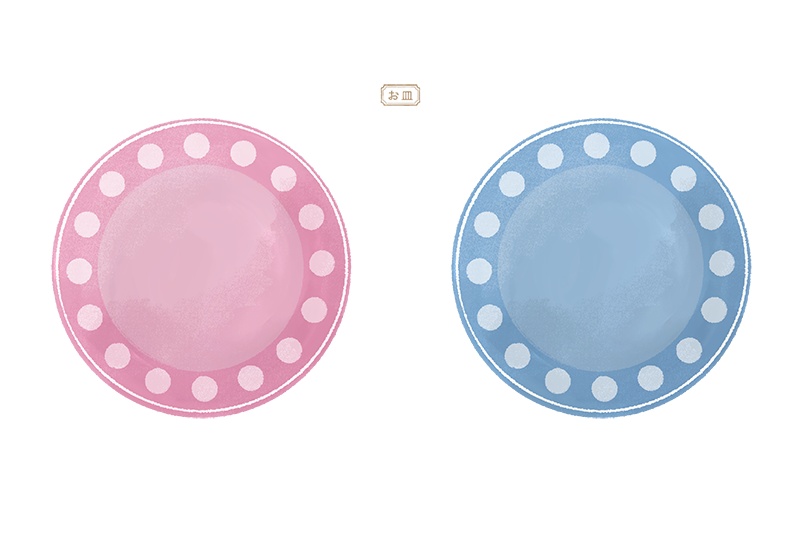 【印刷用】スイーツのイラスト素材「カスタマイズ素材」