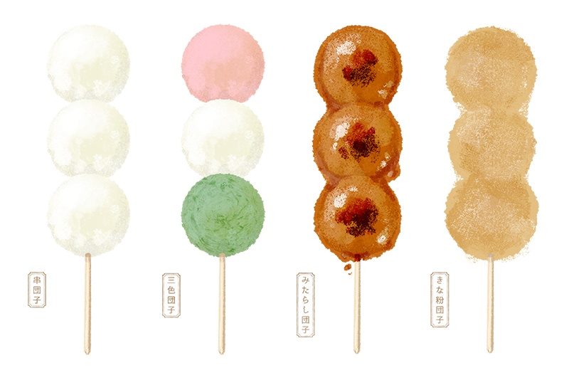 【印刷用】スイーツのイラスト素材「カスタマイズ素材」