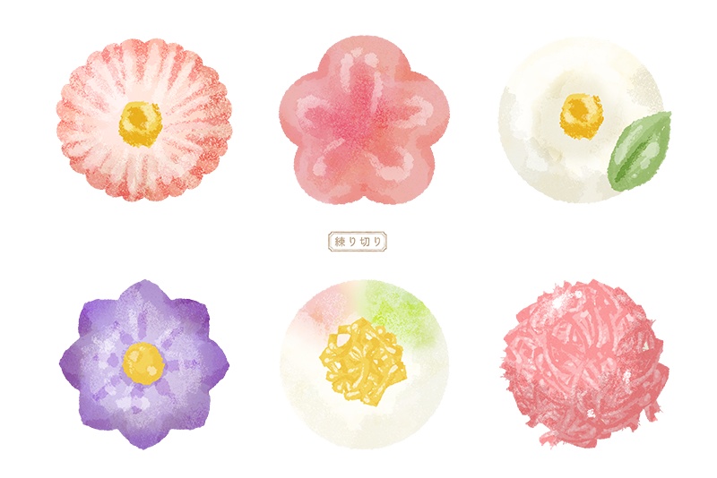 【印刷用】スイーツのイラスト素材「カスタマイズ素材」