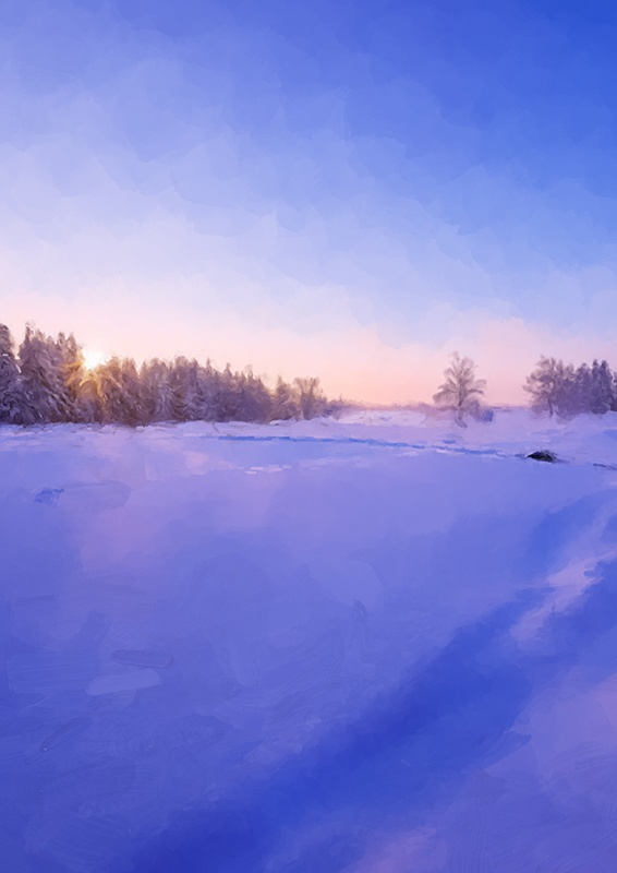 印刷用「雪のイラスト素材」