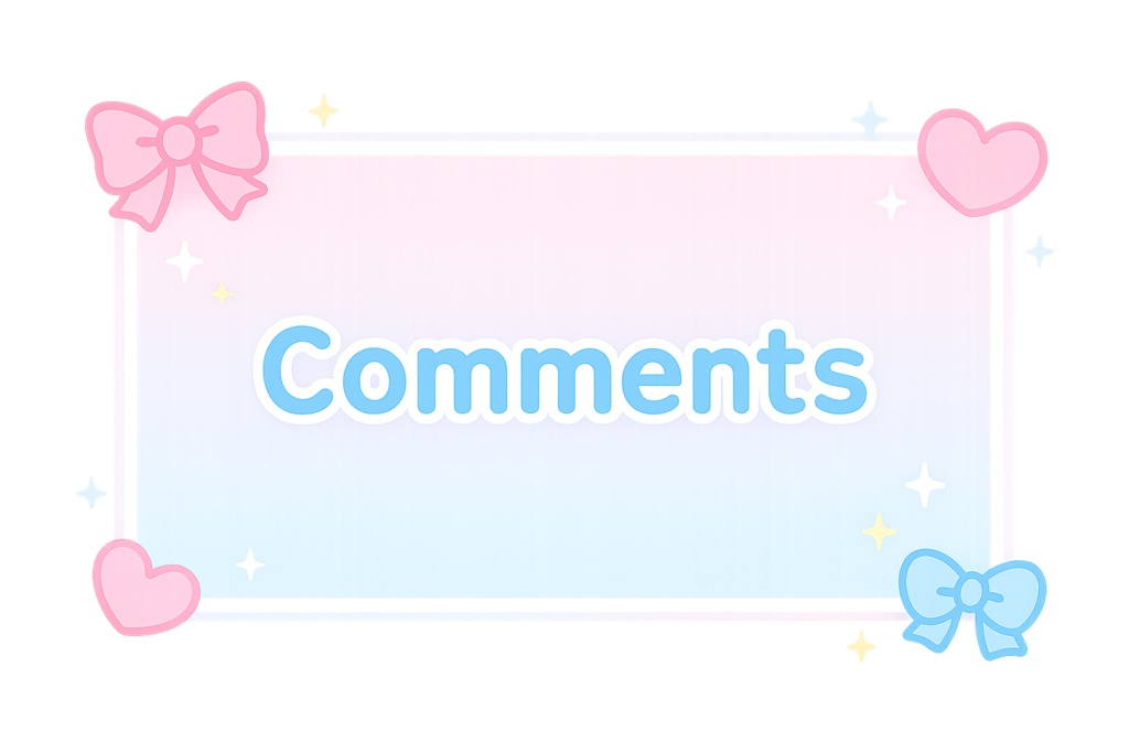 【配信素材】可愛いアイドル系オーバーレイセット(フレーム/コメント枠/BRB/Starting Soon/テロップ帯)