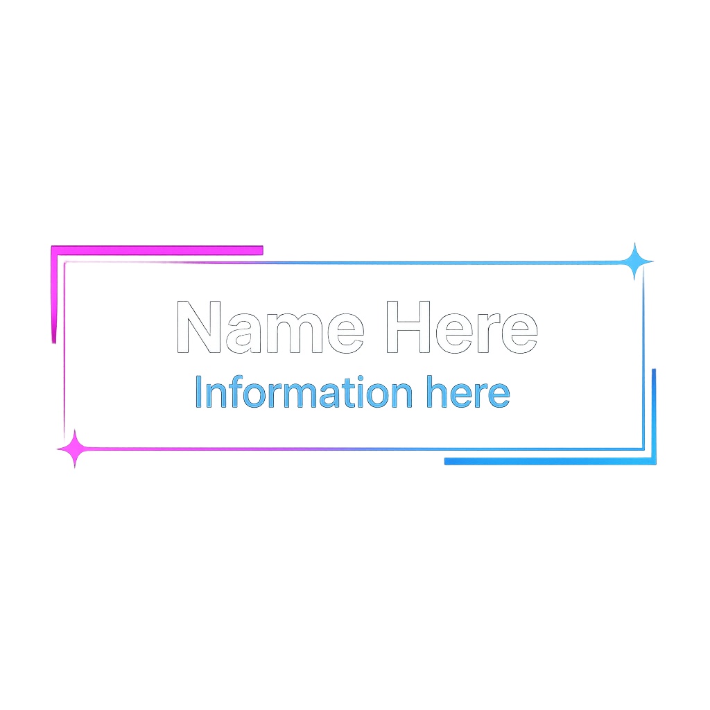 K-POP風オーバレイセット