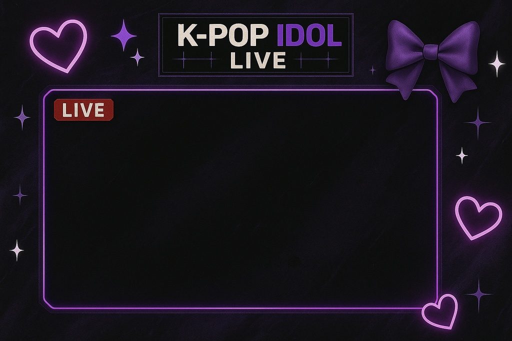 K-POP風オーバレイセット