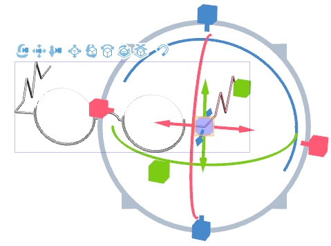 【3D素材】原作版ヴァッシュ サングラス