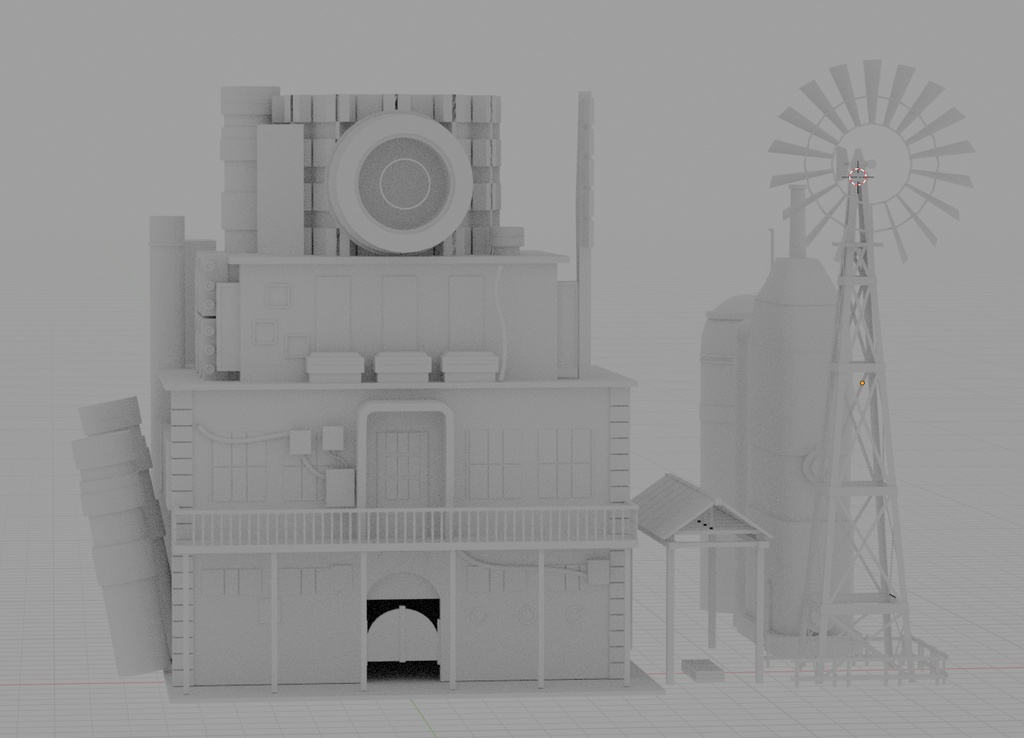 【3D素材】エリクスの家(未完成)