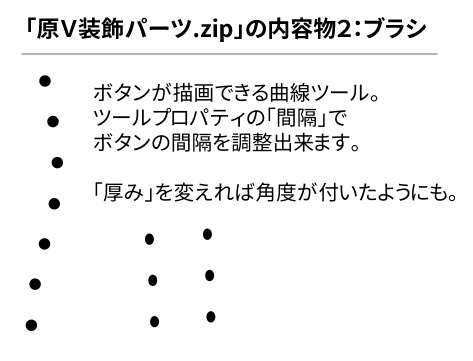 【漫画用】原作ヴァッシュの装飾パーツ素材