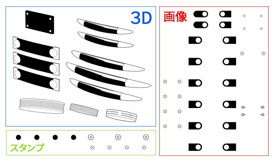 【漫画用】原作ヴァッシュの装飾パーツ素材