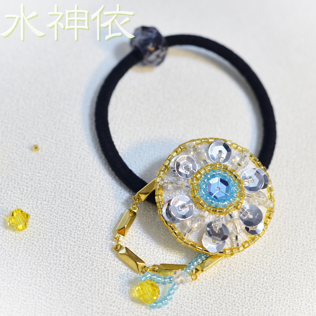 【TOZ】スレイ・ミクリオ・水神依イメージ コンチョ(ヘアゴム)