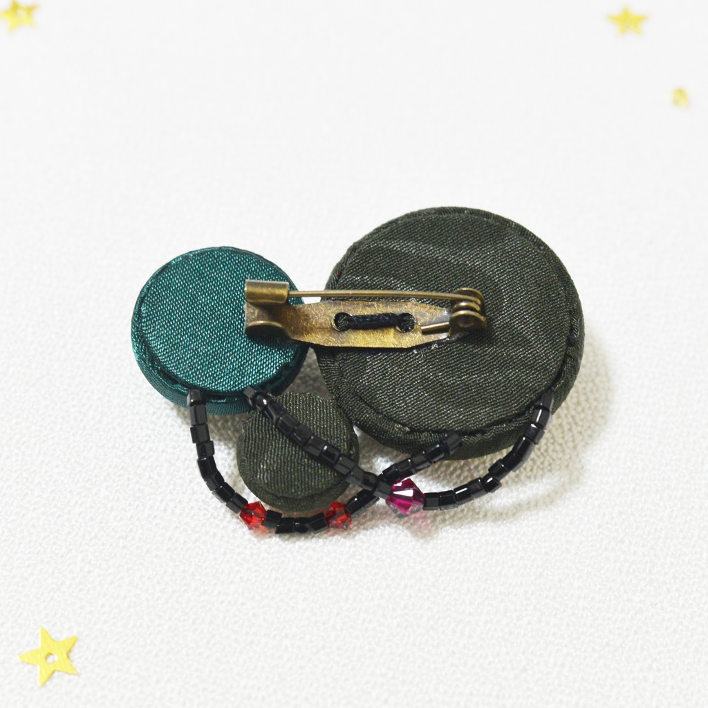 【ヒロアカ】緑谷イメージブローチ