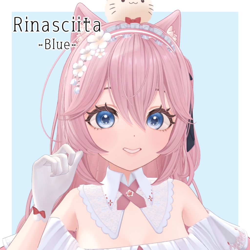 シンプルデイリーアイ-淡め-発光有り【10アバター】