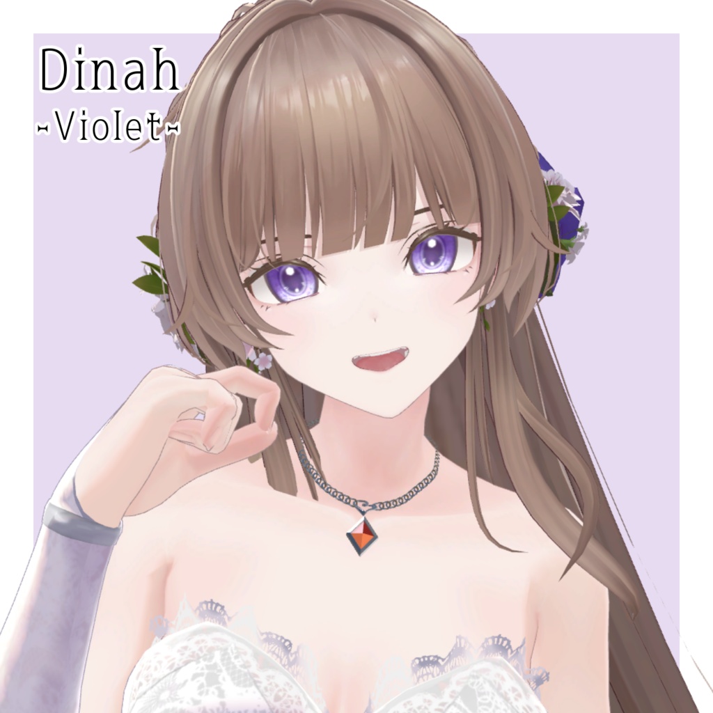 シンプルデイリーアイ-淡め-発光有り【10アバター】