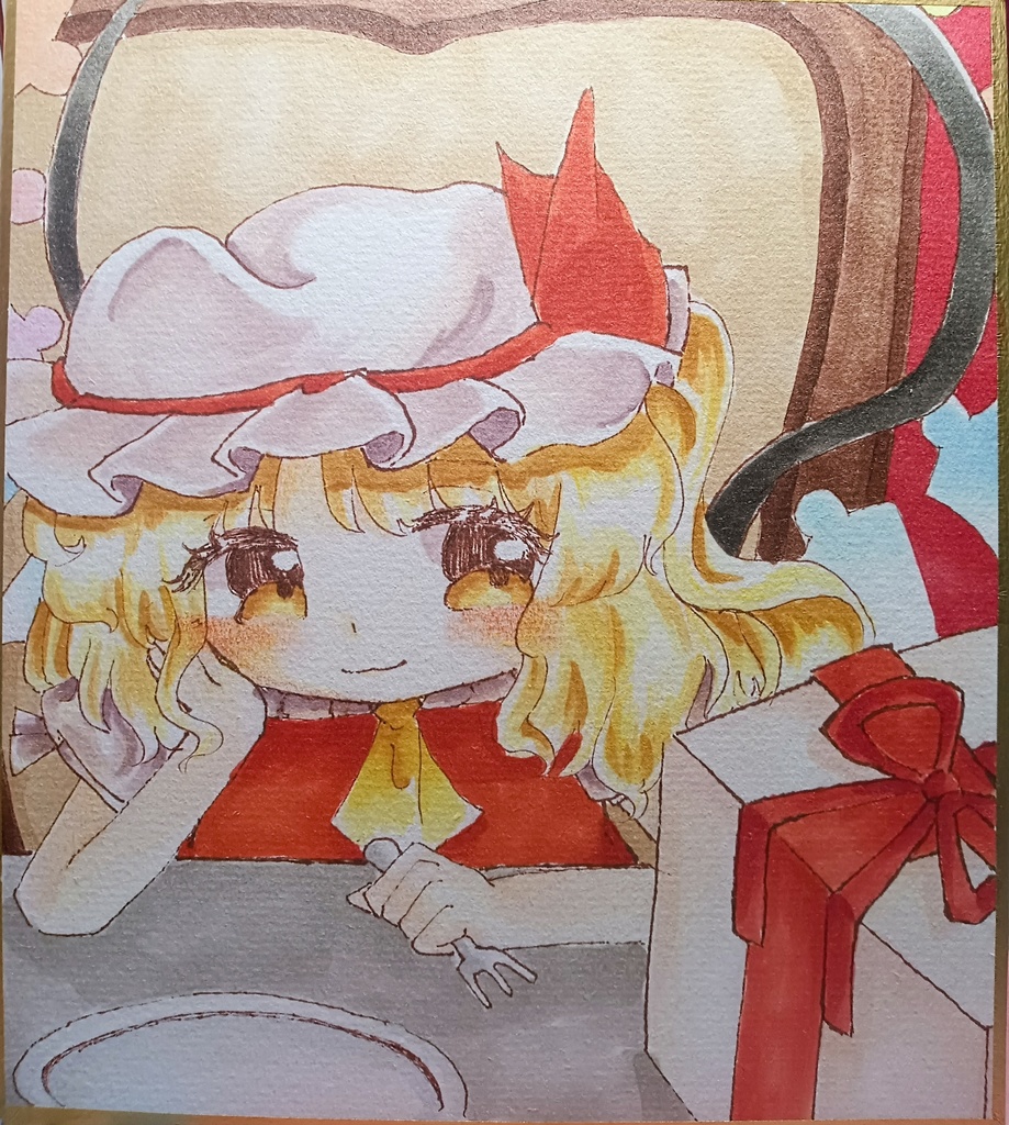 【色紙原画】　フランドール