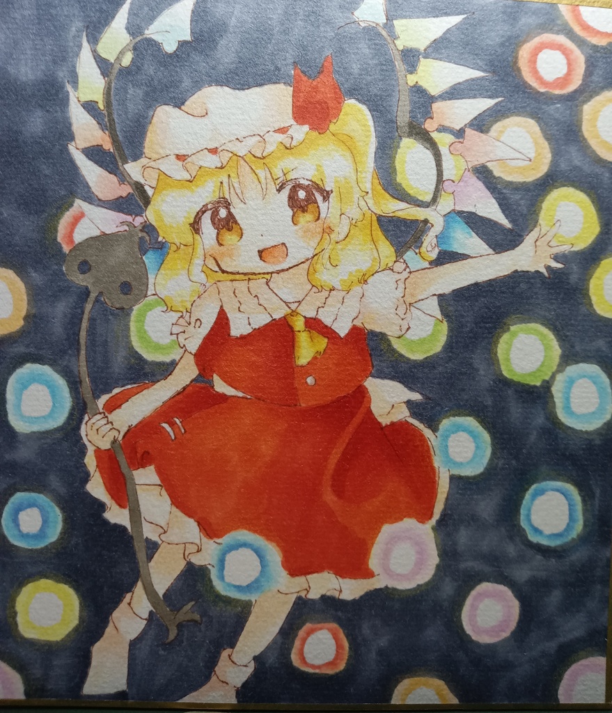 【色紙原画】　フランドール