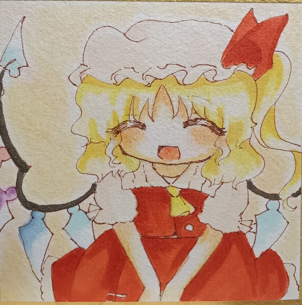 【色紙原画】　フランドール
