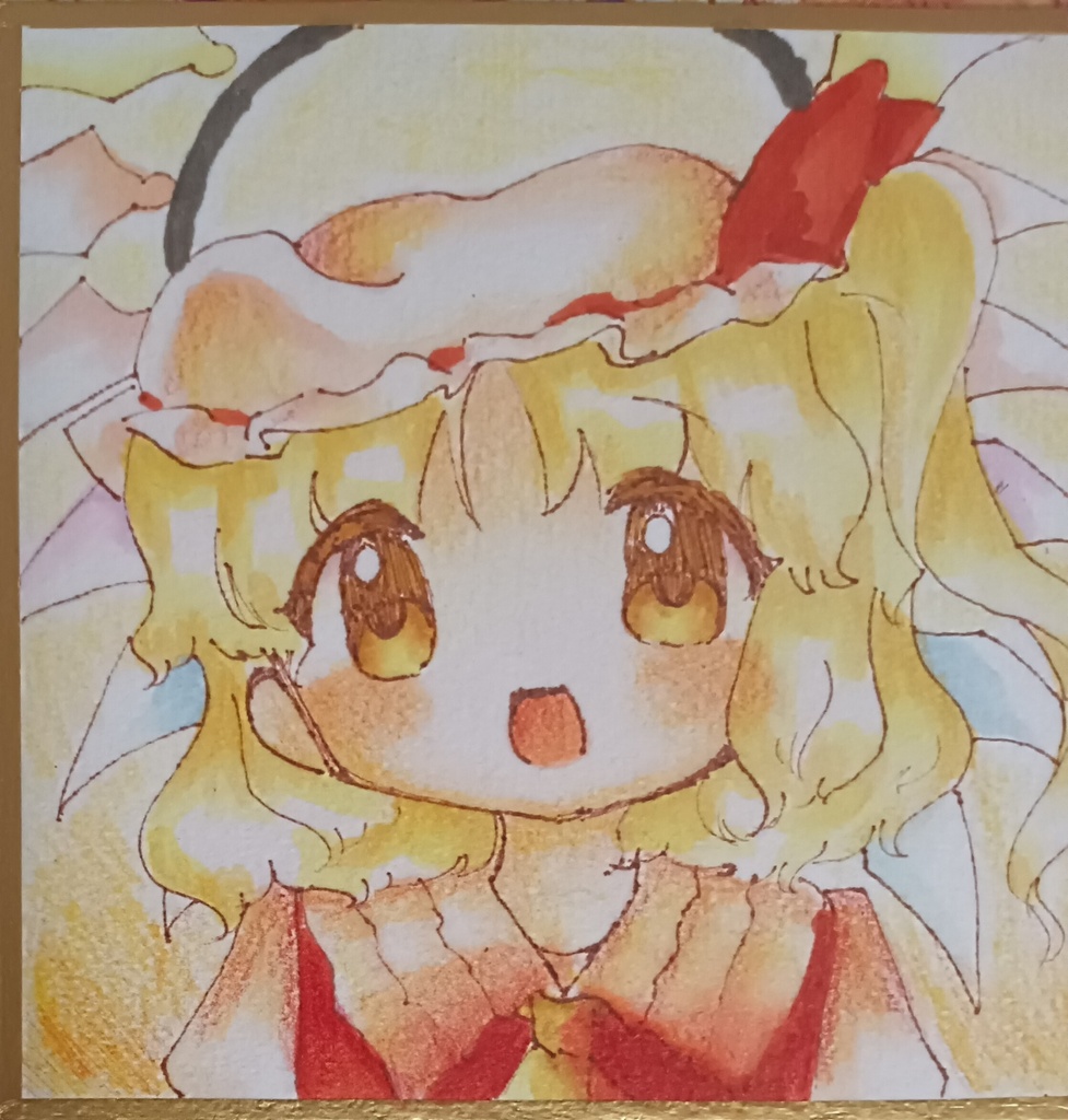 【色紙原画】　フランドール