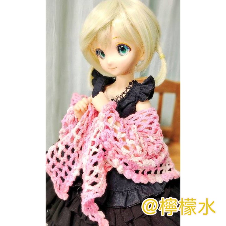 DDさんショール・ネット編み B