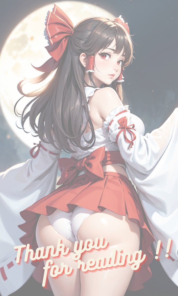 【霊夢:440枚 zip】2.5 次元 高画質AIエロCG集 ぱんちら 美乳 他