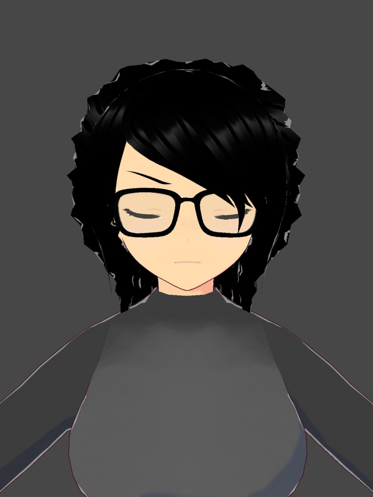 My VRoid OC hair pack (Hair only)