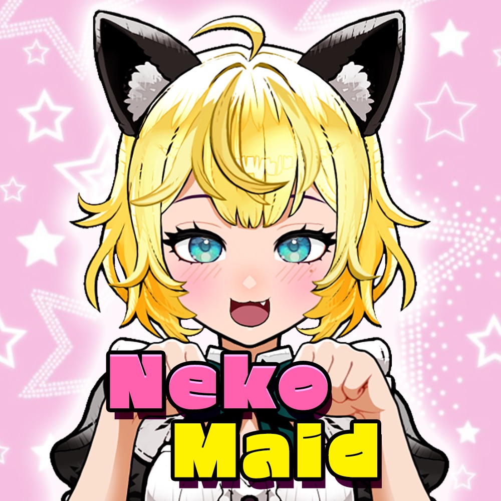 Neko Maid Live2D VTuber Model