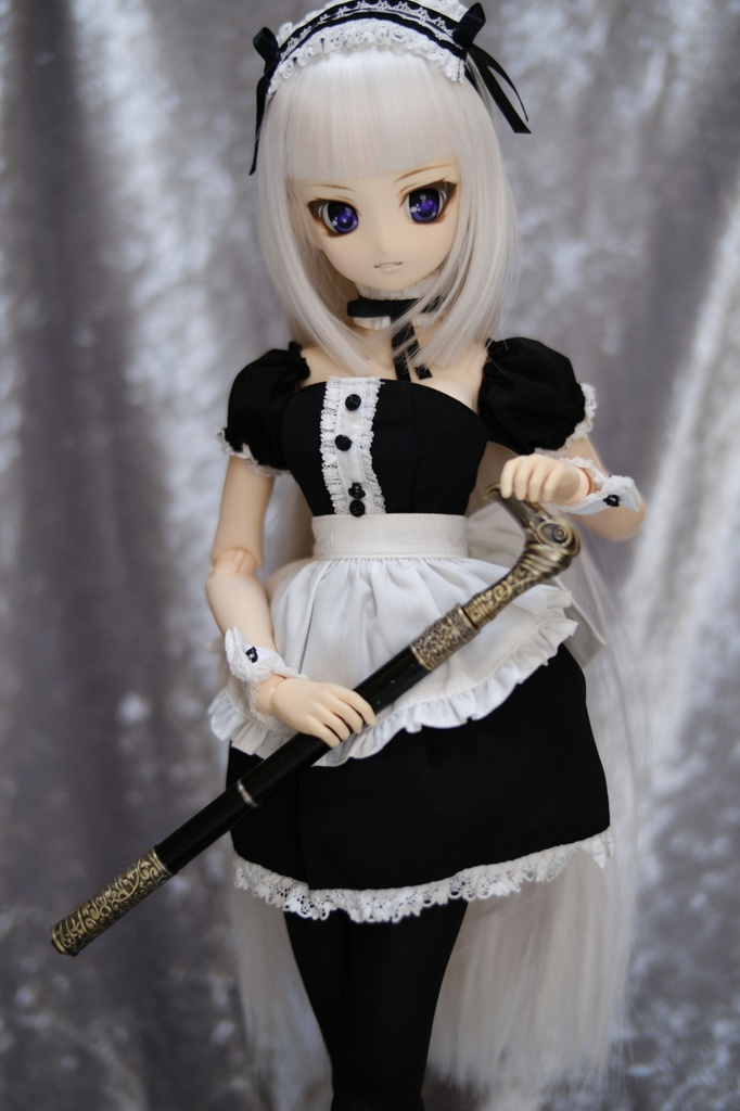 在庫限り☆仕込み杖 ブラック/装飾 完成品