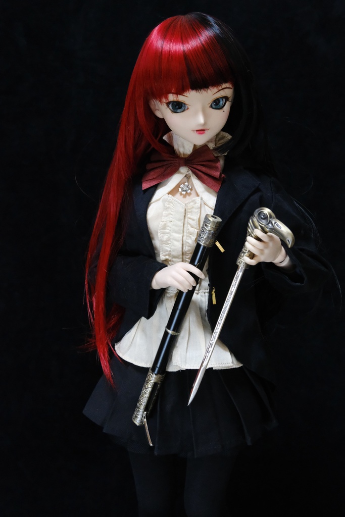 在庫限り☆仕込み杖 ブラック/装飾 完成品