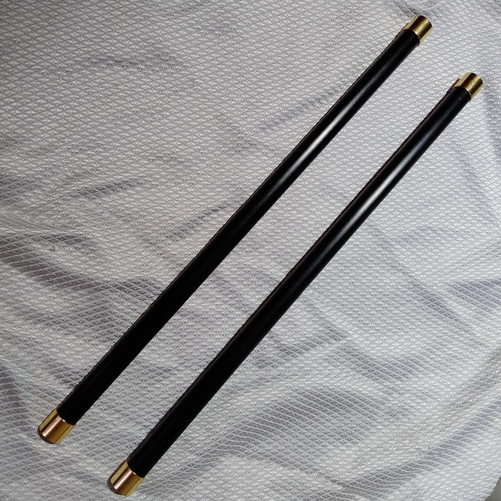 長杖 ブラックと朱(赤) 2種