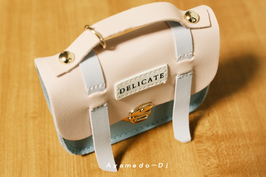 ドールさんに持たせて可愛い💜 カバン MDD❤DD向け