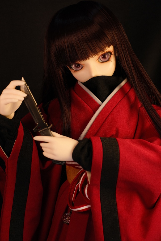 人気!合金製 ミニチュアコンバットナイフ大 DDサイズ