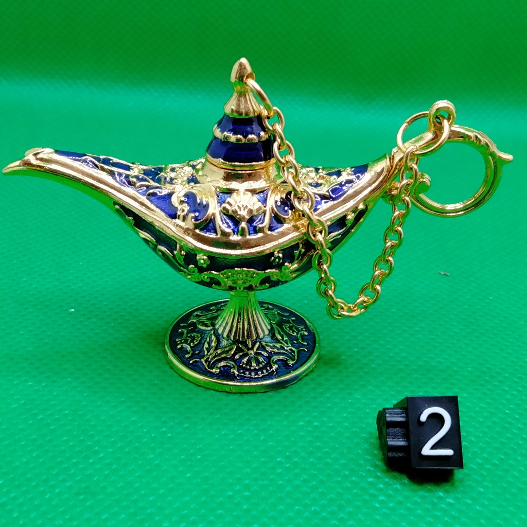 ミニチュア アラジンの魔法ランプ風 6色より