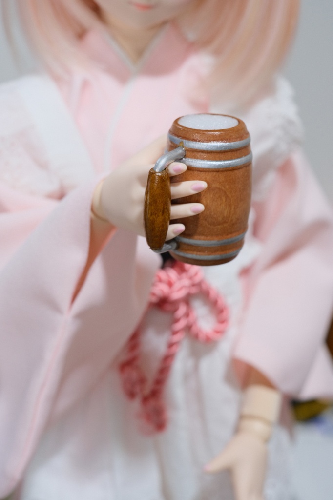 数量限定 樽型カップ 木製