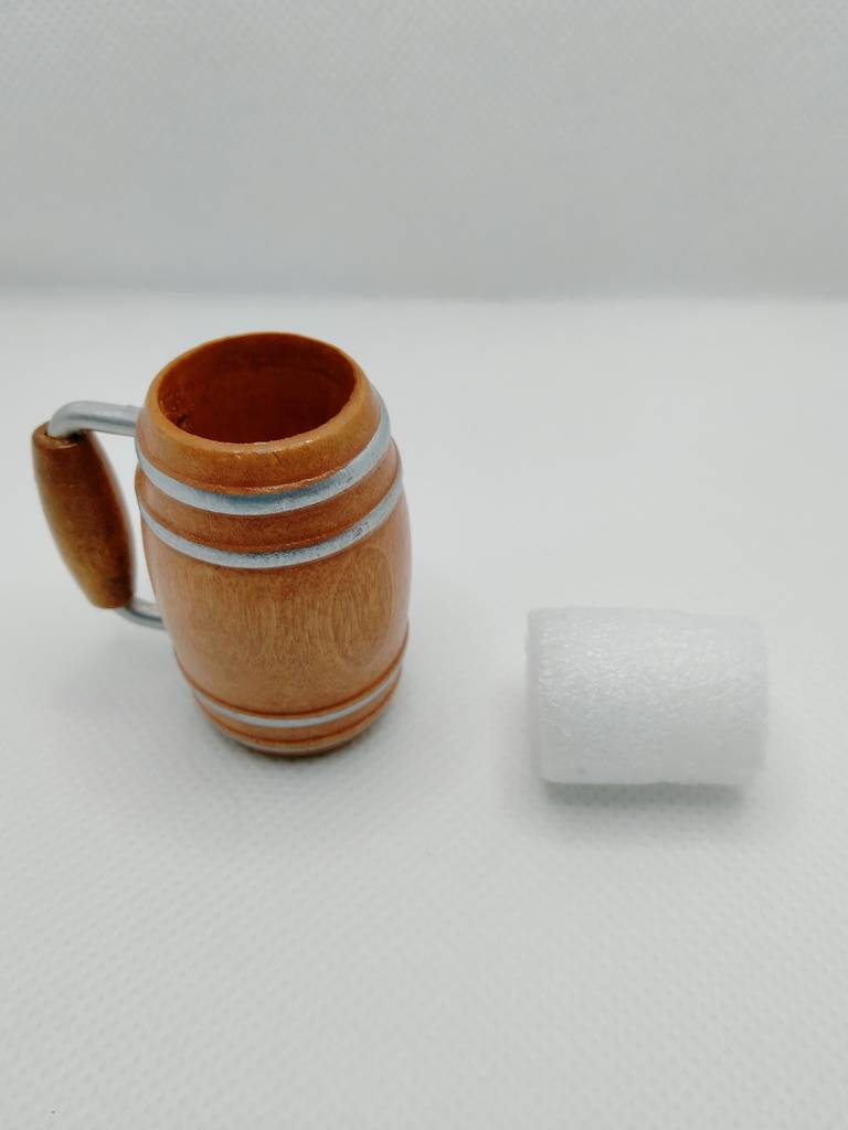 数量限定 樽型カップ 木製